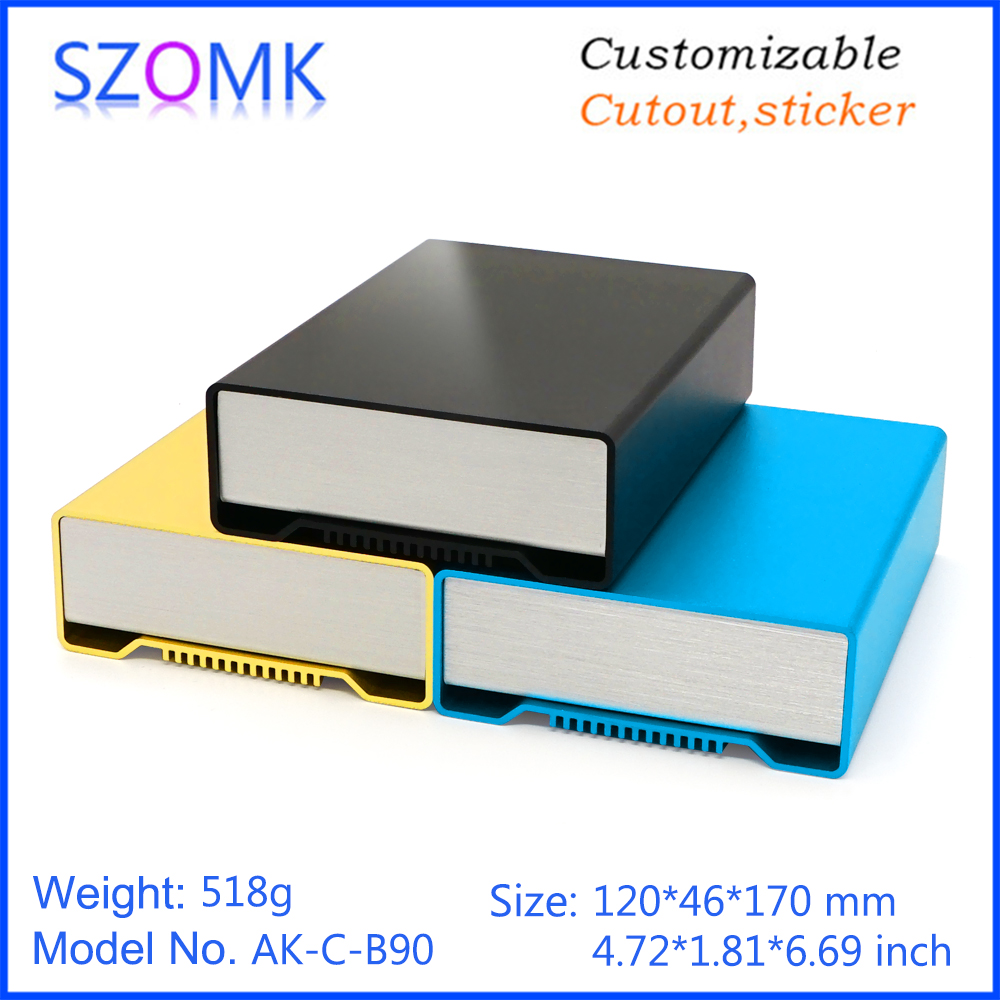 Diy Electronics Websites - 1Pcs 120*46*170mm customizable electronics enclosures for