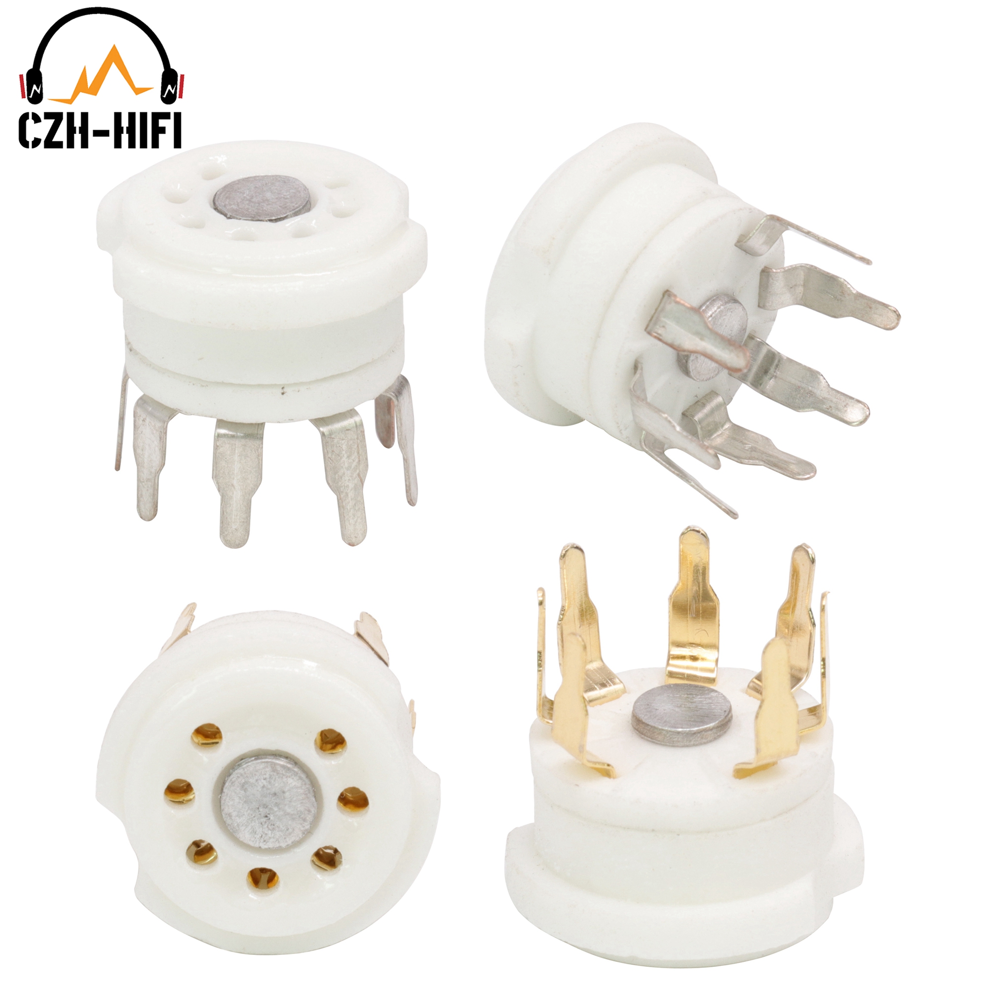 Diy Electronics Audio - 10pcs 7pin B7G Ceramic Tube Socket