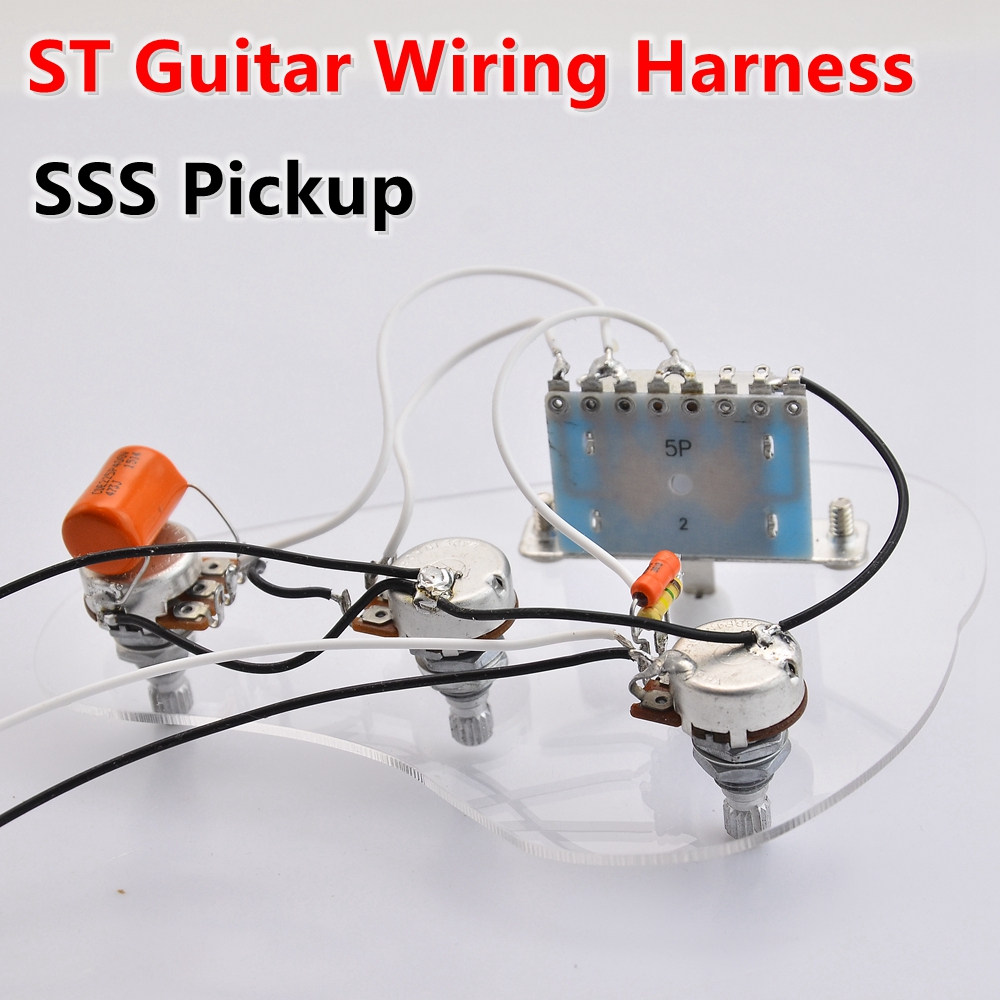 3x Alpha 250K Pots + 5-Way Swi - Diy Electric Guitar Electronics recensione e prezzo