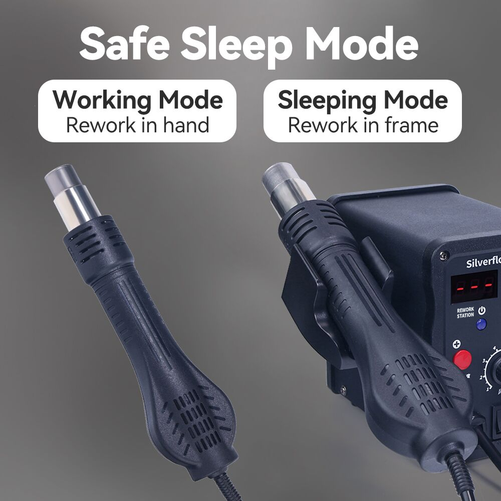 Silverflo 8586D Soldering Stat - Hot Air Rework Station recensione e prezzo