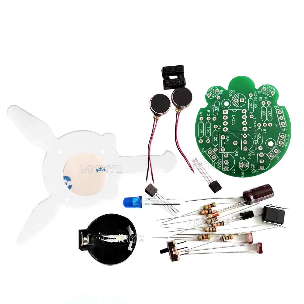 Photosensitive Firefly Kit Mob - Diy Electronics Workbench recensione e prezzo