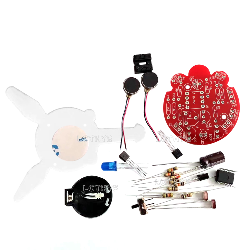 Photosensitive Firefly Kit Mob - Diy Electronics Workbench recensione e prezzo