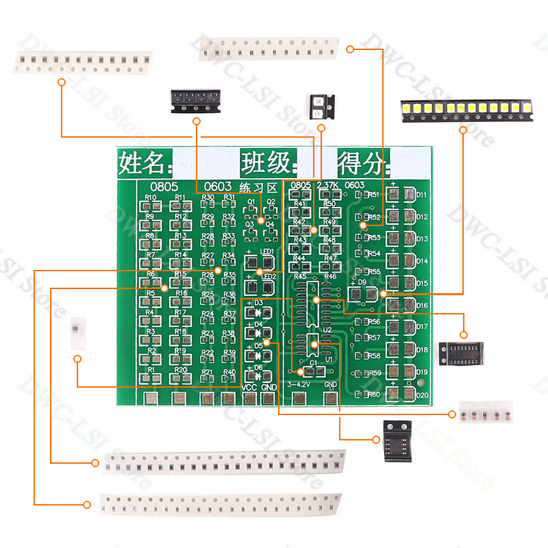 Class Kit Patch Components Wel - Diy Electronics Workbench recensione e prezzo