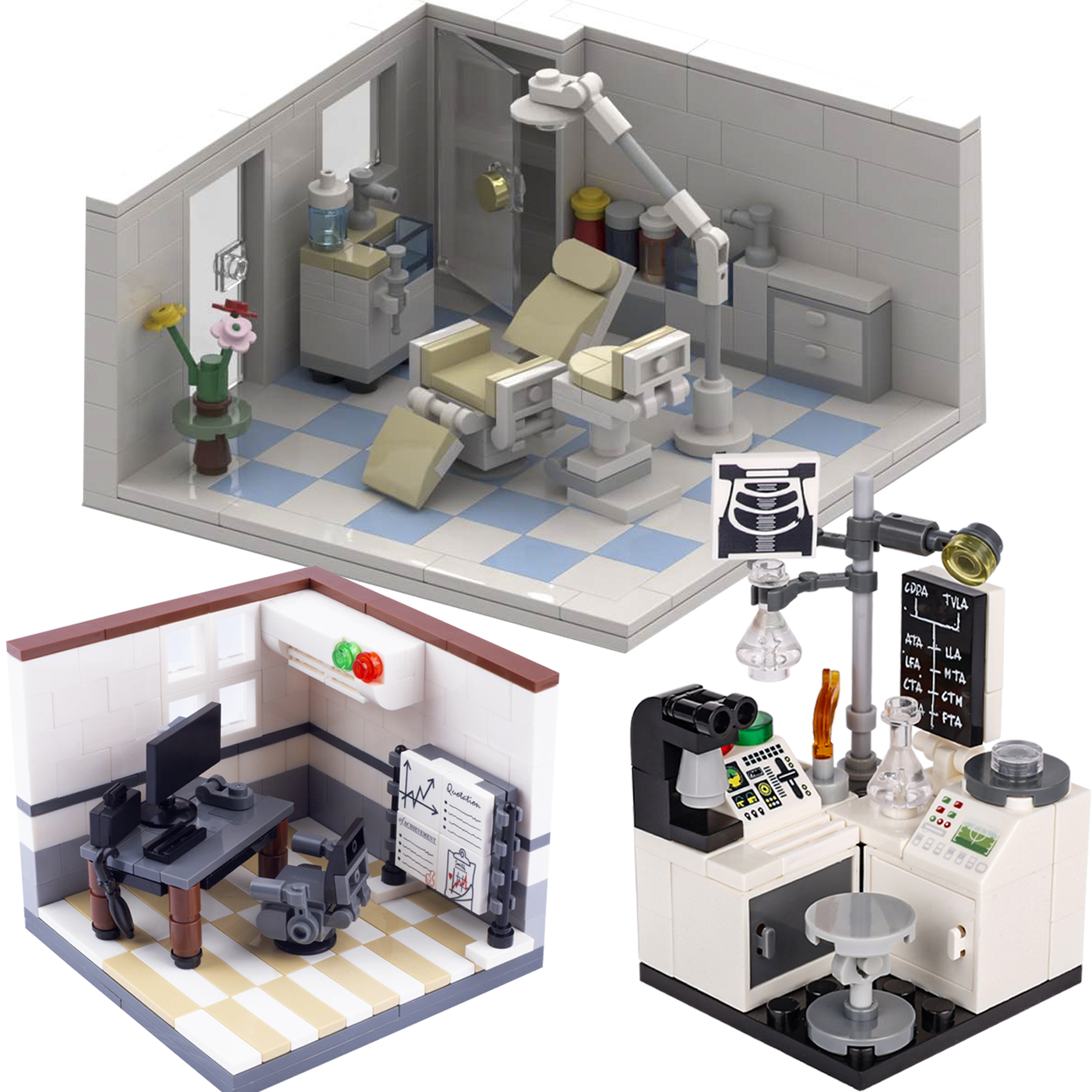 MOC City Laboratory Lab Buildi - Diy Electronics Workbench recensione e prezzo
