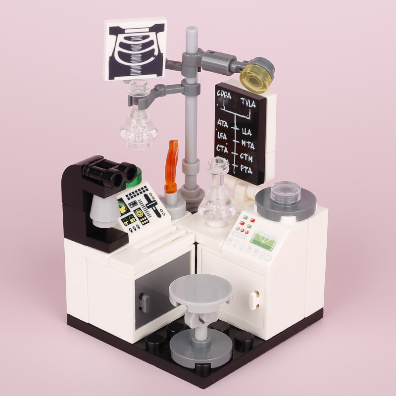 MOC City Laboratory Lab Buildi - Diy Electronics Workbench recensione e prezzo