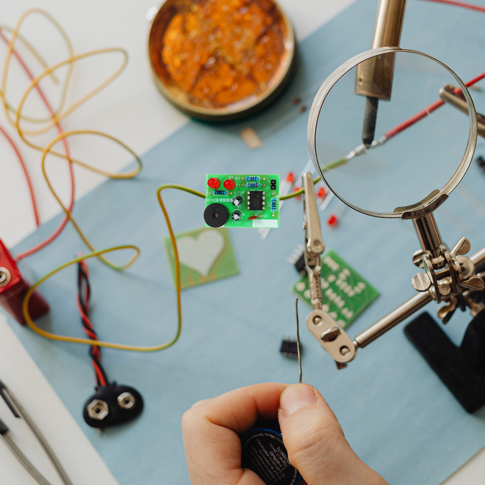 5Set Soldering Training Kit We - Diy Electronics Soldering Kit recensione e prezzo