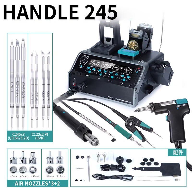 5 in 1 C245/C210 Desoldering & - Hot Air Rework Station recensione e prezzo