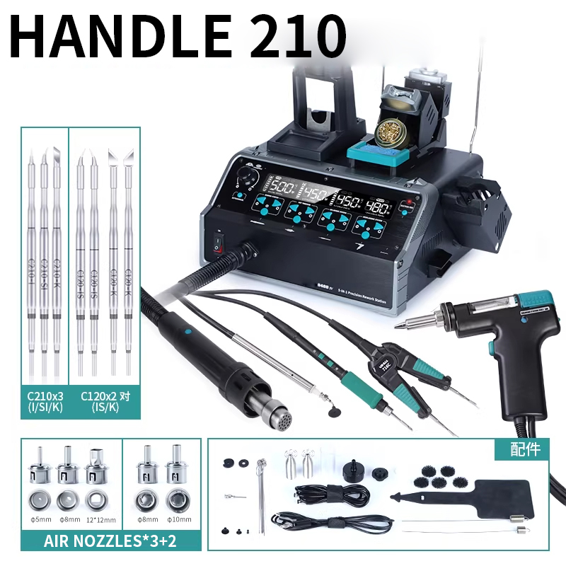 5 in 1 C245/C210 Desoldering & - Hot Air Rework Station recensione e prezzo