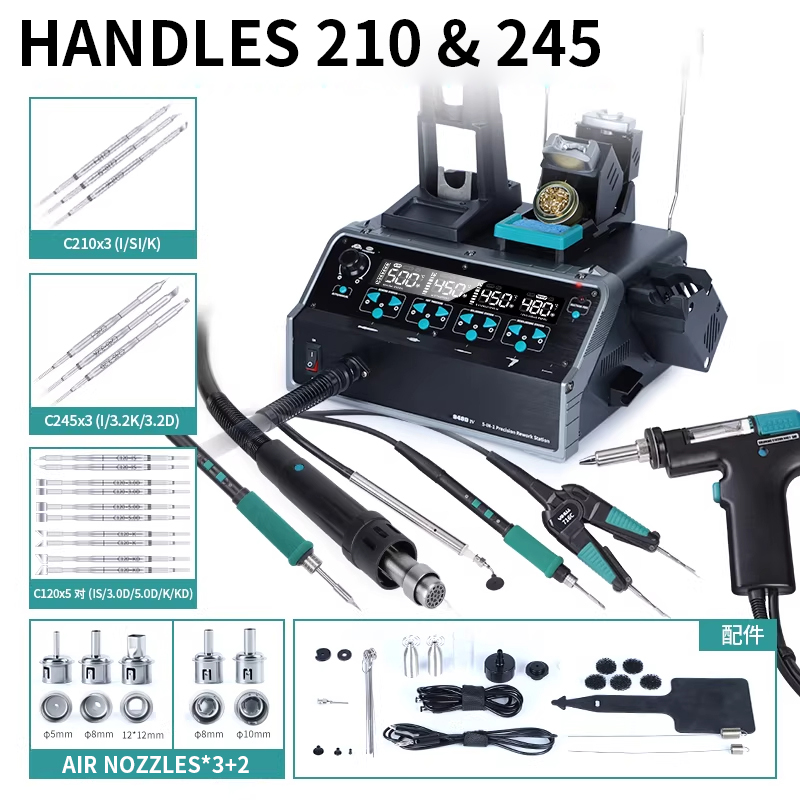 5 in 1 C245/C210 Desoldering & - Hot Air Rework Station recensione e prezzo