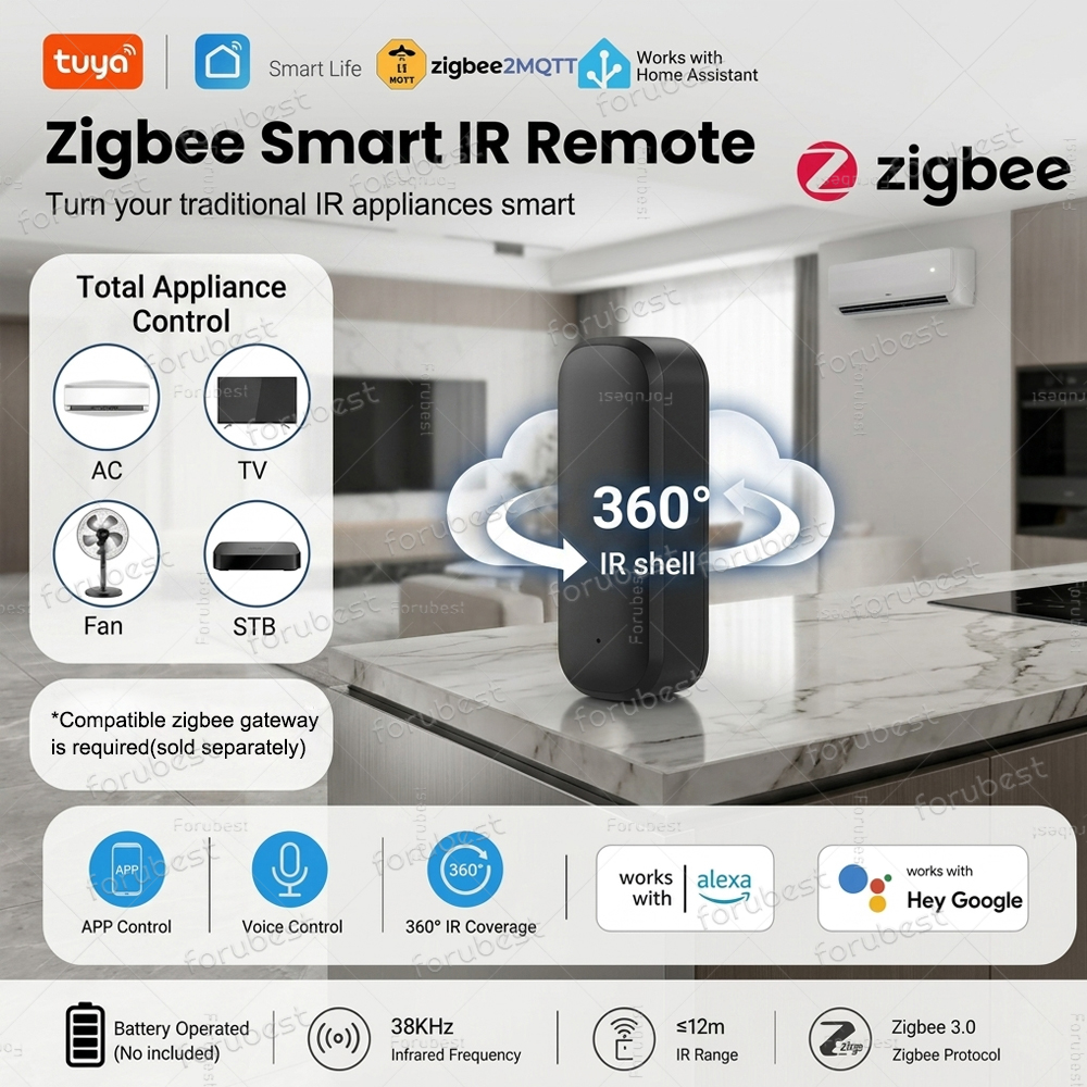 Zigbee IR Remote Control Wirel - Ir Infrared Receiver recensione e prezzo