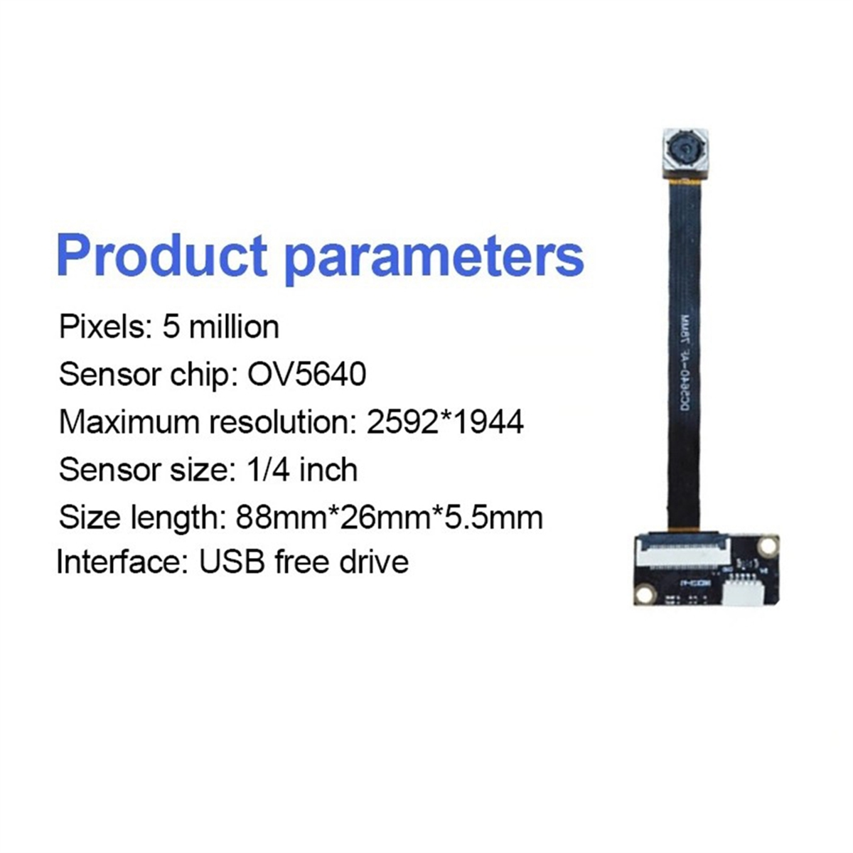 AA38M OV5640 5 Million Video C - Diy Electronics Videos recensione e prezzo