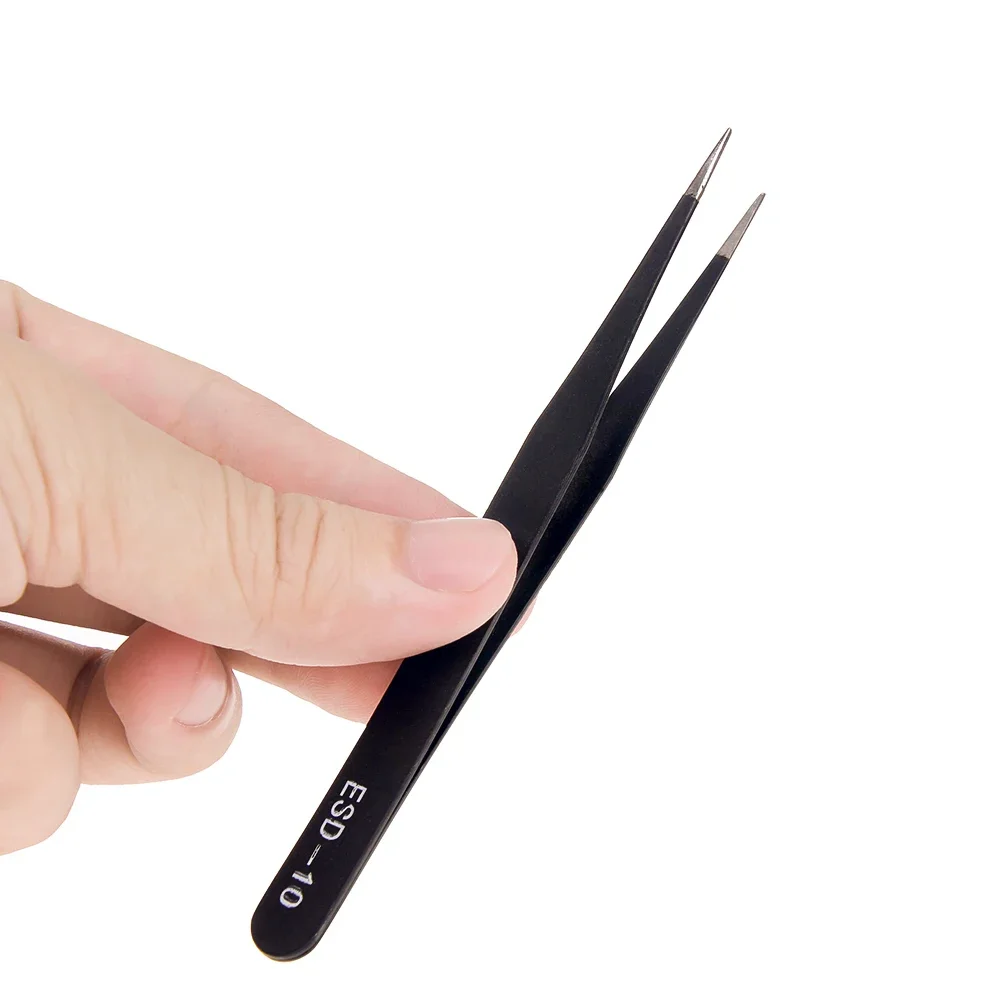 6pcs Precision Tweezers Set ES - Diy Electronics Soldering Kit recensione e prezzo