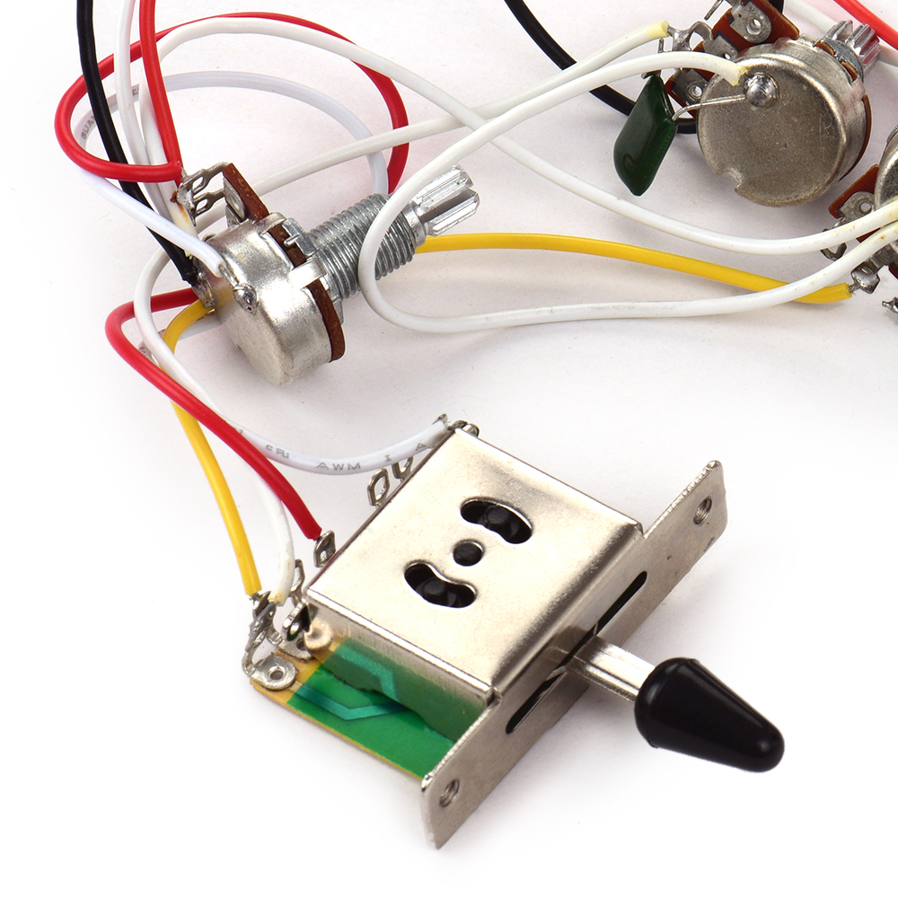 Electric Guitar Wiring Harness - Diy Electric Guitar Electronics recensione e prezzo