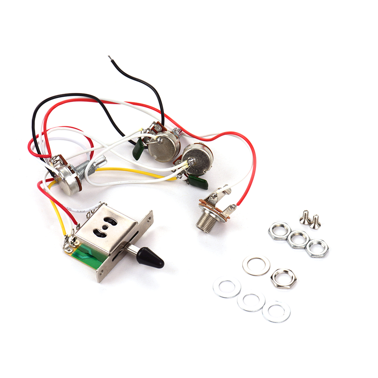 Electric Guitar Wiring Harness - Diy Electric Guitar Electronics recensione e prezzo