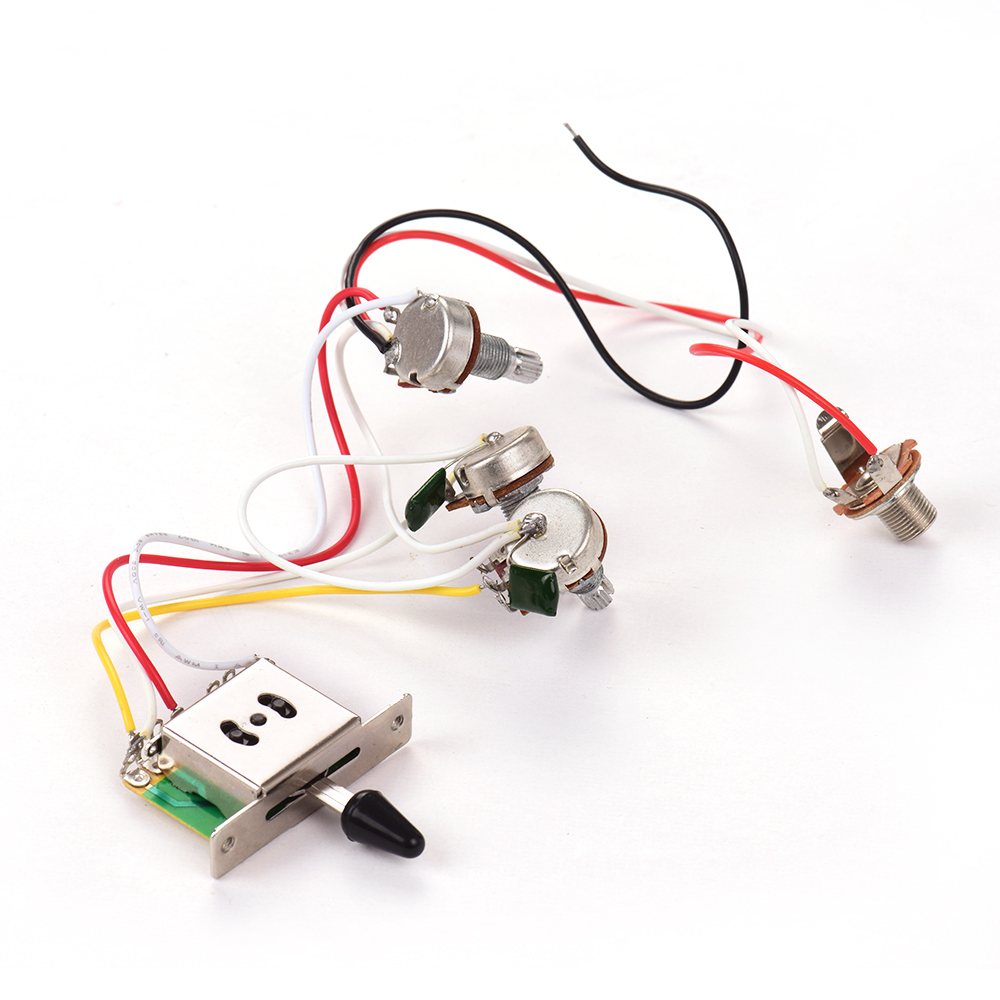 Electric Guitar Wiring Harness - Diy Electric Guitar Electronics recensione e prezzo