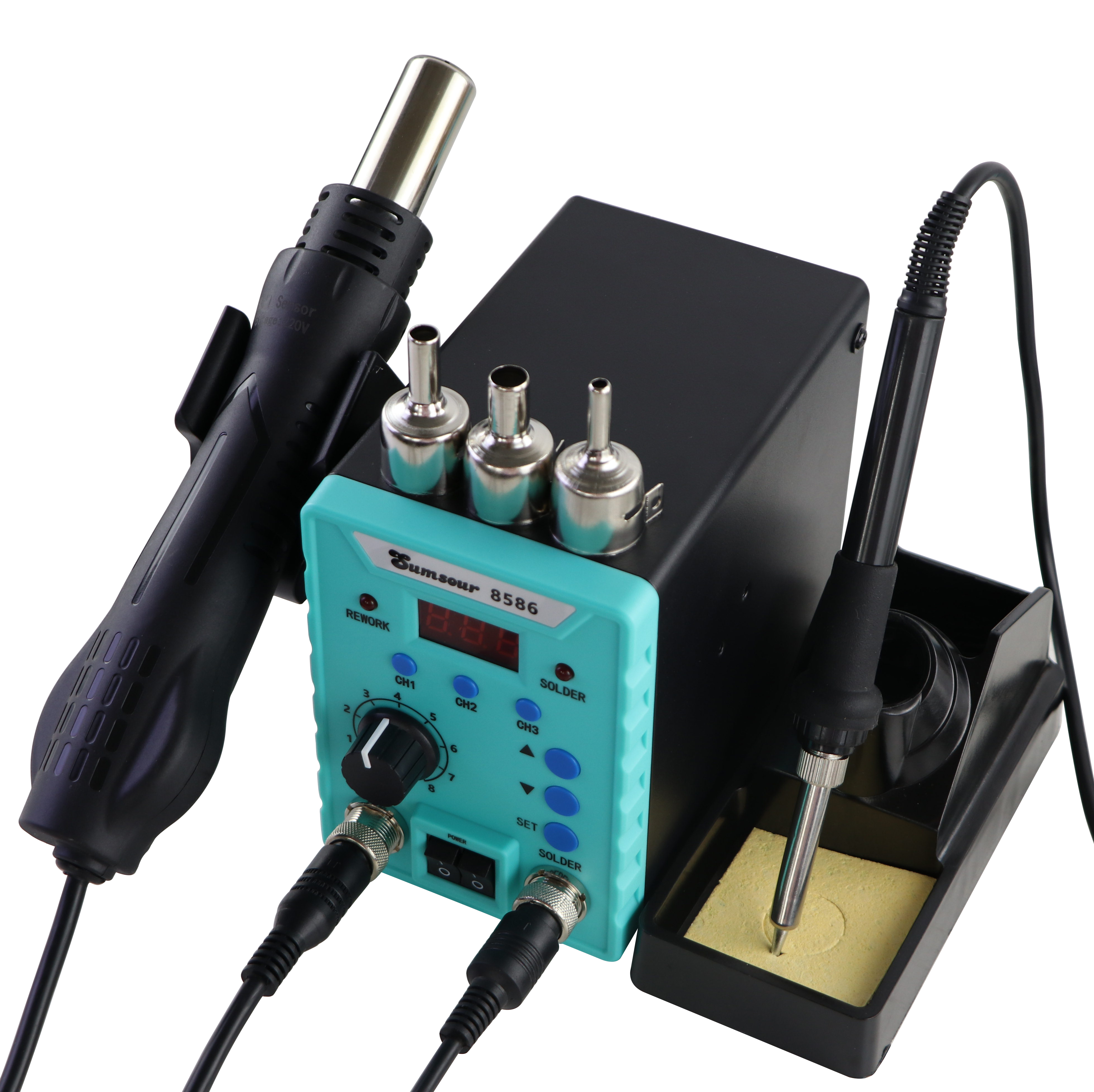 Sumsour 8586 760W 2 in 1 Digit - Hot Air Rework Station recensione e prezzo