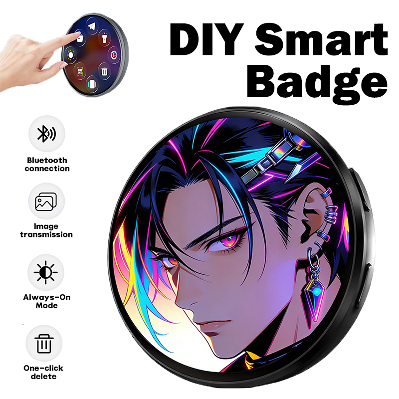 1/2PCS DIY Smart Badge with HD - Diy Electronics Videos recensione e prezzo