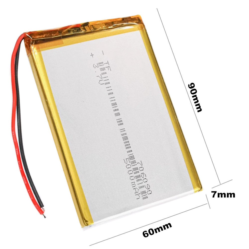 1-10pcs 3.7V 5000mAh 706090 60 - Diy Electronics Book recensione e prezzo