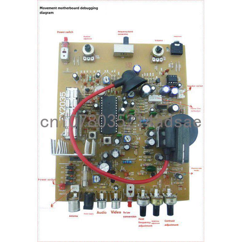 5.5 Inch Black & White TV Main - Diy Electronics Soldering Kit recensione e prezzo