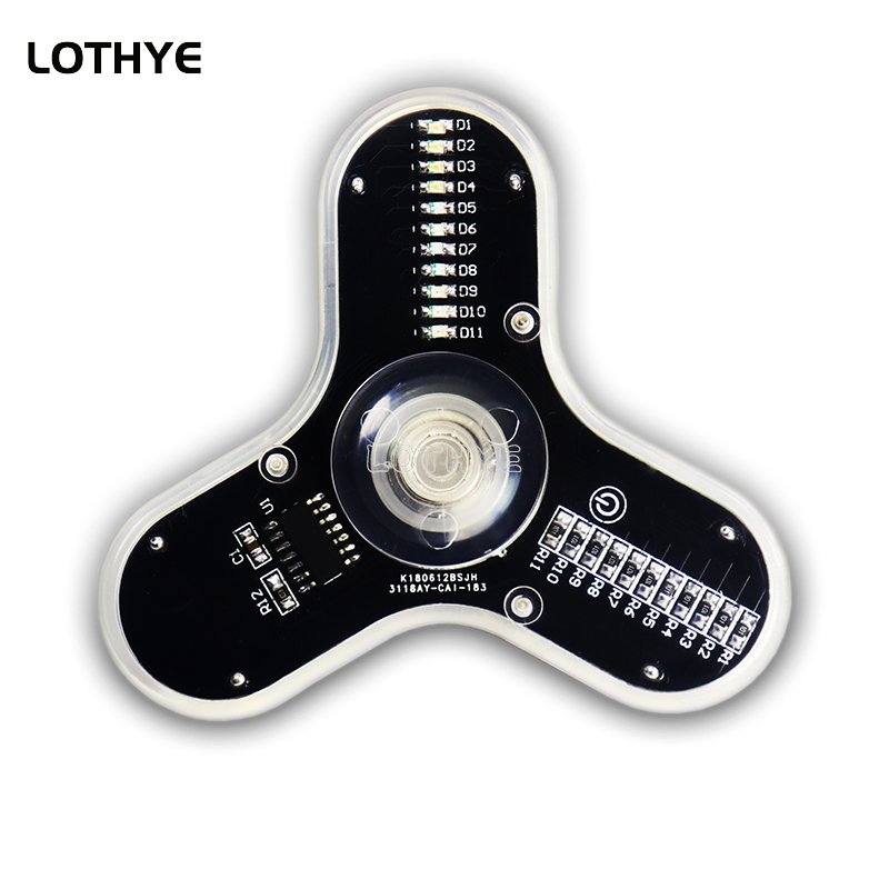 LED Fidget Spinner Manufacture - Diy Electronics Soldering Kit recensione e prezzo
