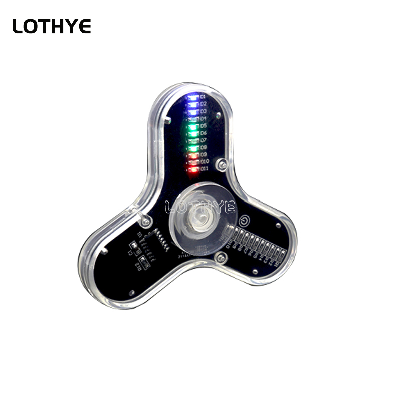LED Fidget Spinner Manufacture - Diy Electronics Soldering Kit recensione e prezzo