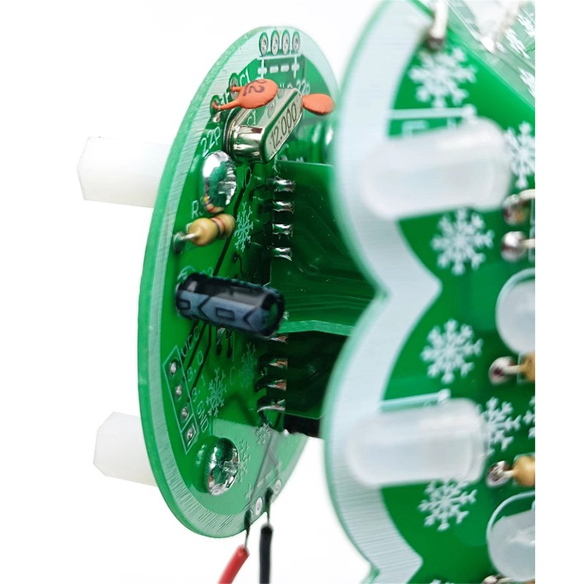 Newest! 3D Stereo Christmas Tr - Diy Electronics Soldering Kit recensione e prezzo