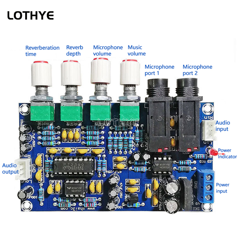 PT2399 Microphone Amplifier Bo - Diy Electronics Audio recensione e prezzo