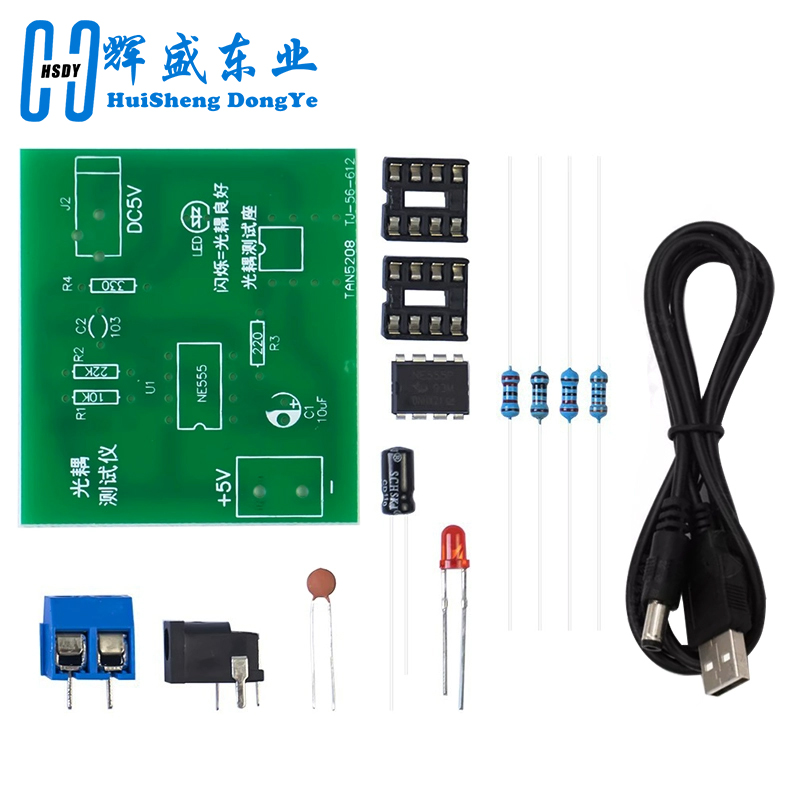 Optocoupler Tester Kit 555 App - Diy Electronics Workbench recensione e prezzo