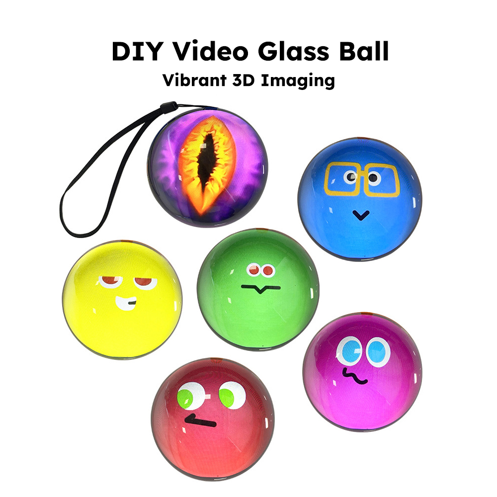 Magic 3D Crystal Ball Electron - Diy Electronics Videos recensione e prezzo
