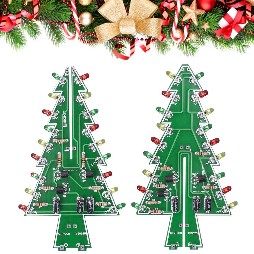 DIY Christmas Tree LED Flash K - Diy Electronics Soldering Kit recensione e prezzo