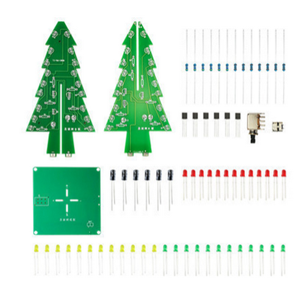 DIY Christmas Tree LED Flash K - Diy Electronics Soldering Kit recensione e prezzo