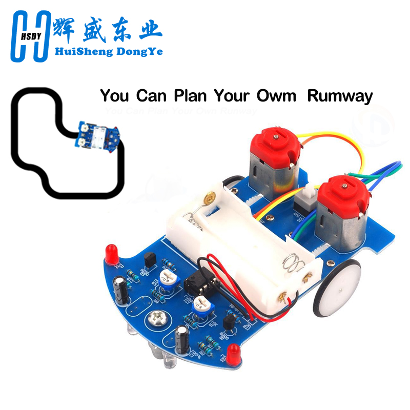 D2-5 Intelligent Track Car Ele - Diy Electronics Workbench recensione e prezzo
