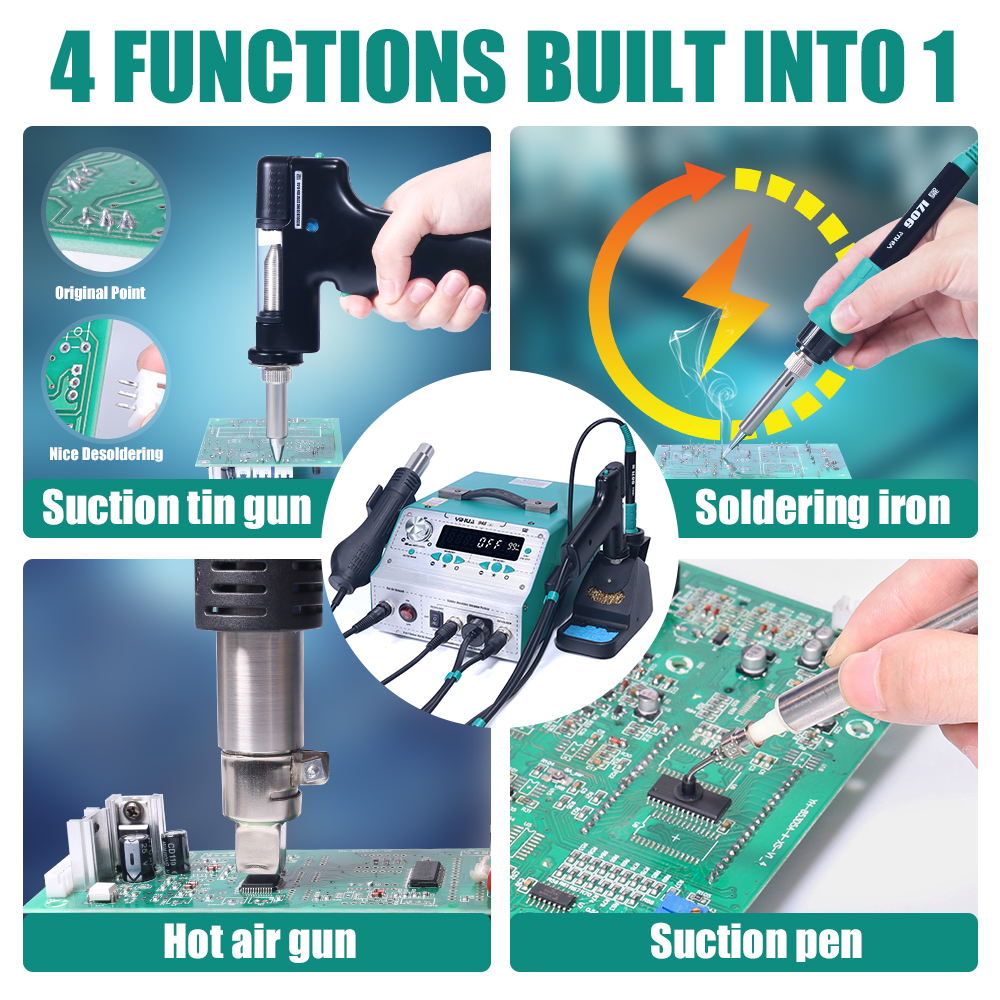 YIHUA 948-II Soldering Station - Hot Air Rework Station recensione e prezzo
