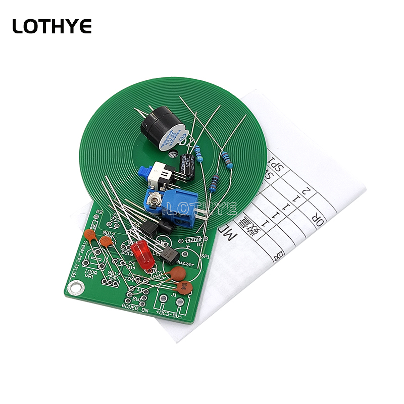 DC 3V-5V Metal Detector Kit DI - Diy Electronics Soldering Kit recensione e prezzo