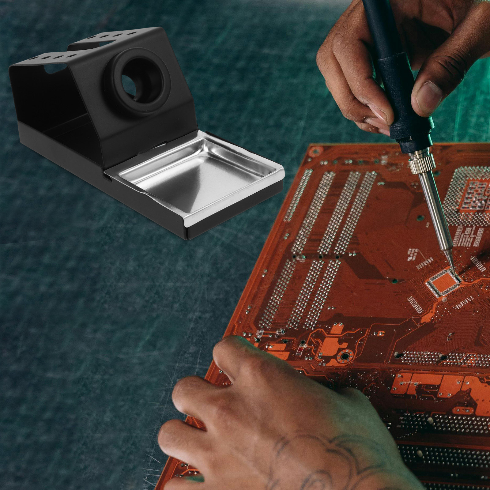 Heavy Duty Soldering Iron Hold - Diy Electronics Workbench recensione e prezzo