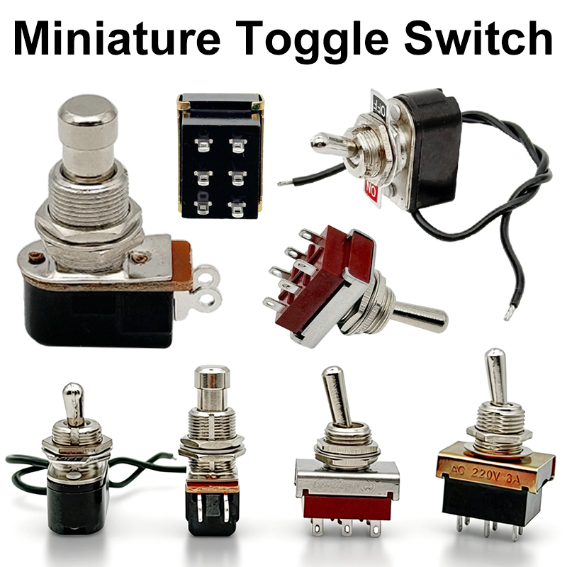 SPST Toggle Switch 12mm Cutout - Diy Electric Guitar Electronics recensione e prezzo