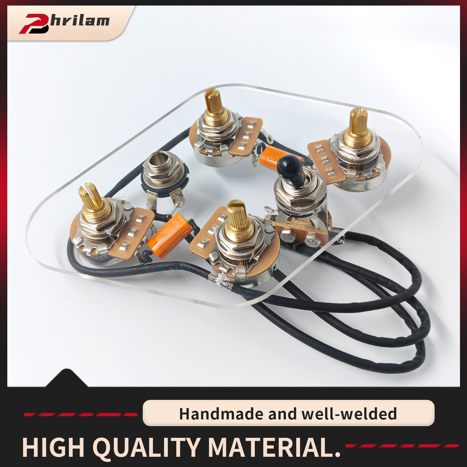 PHRILM 2T2V SG Electric Guitar - Diy Electric Guitar Electronics recensione e prezzo
