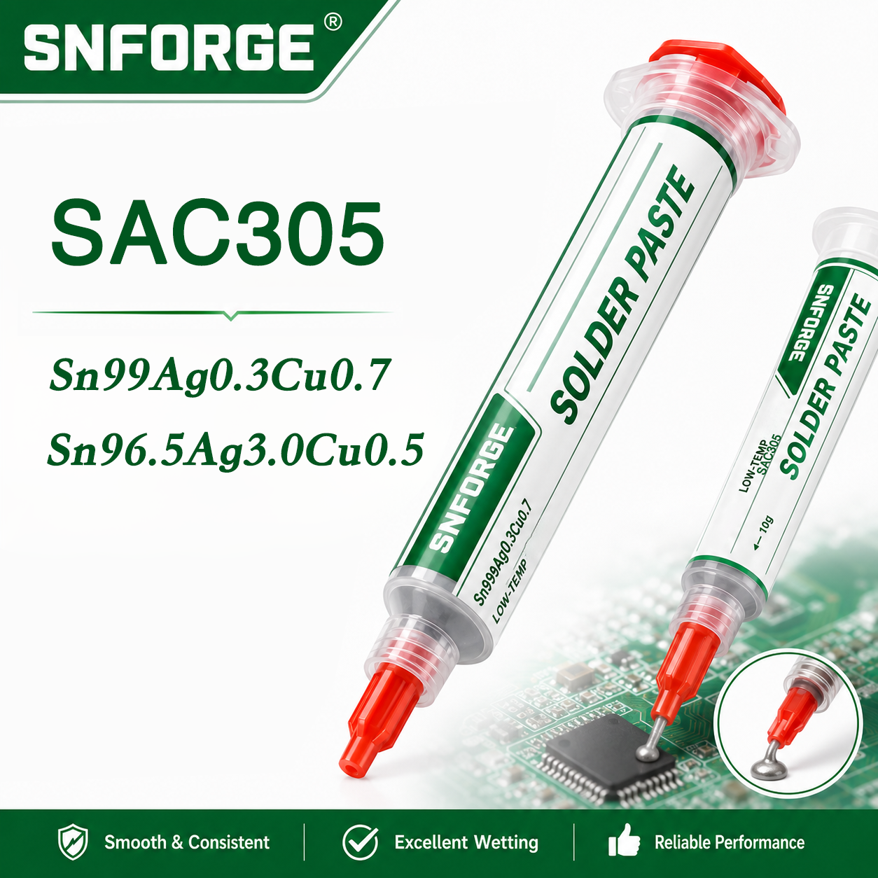 SAC305 Solder Paste Welding Ti - Diy Electronics Workbench recensione e prezzo