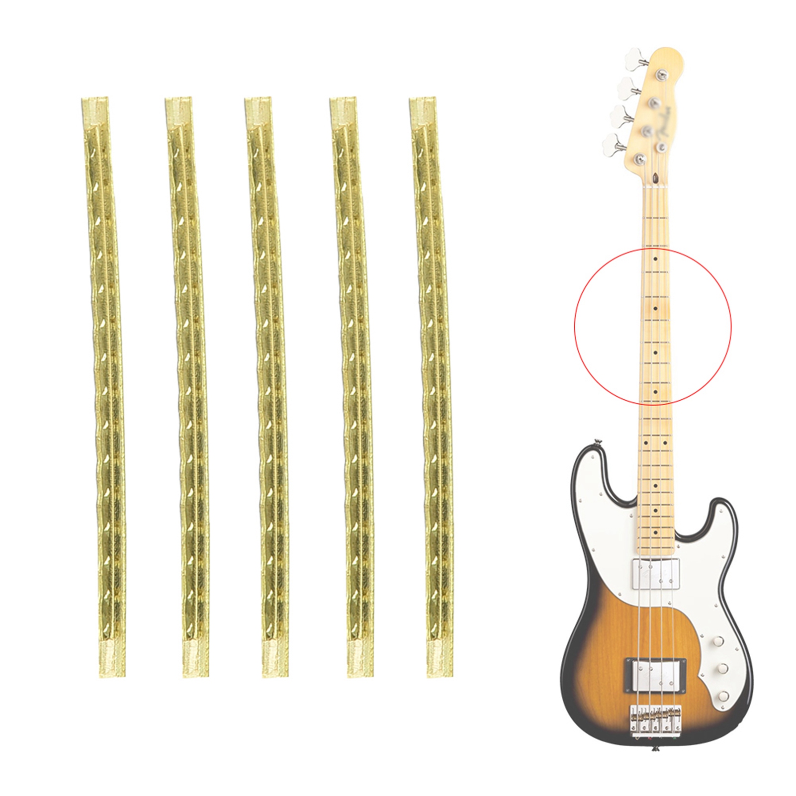 Fret Wire Fret Wire 2.7mm Guit - Diy Electric Guitar Electronics recensione e prezzo