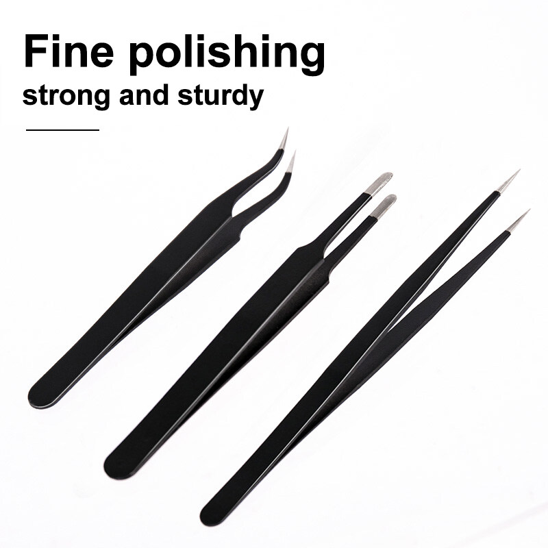 Deli 3PCS Tweezers Set Upgrade - Diy Electronics Soldering Kit recensione e prezzo