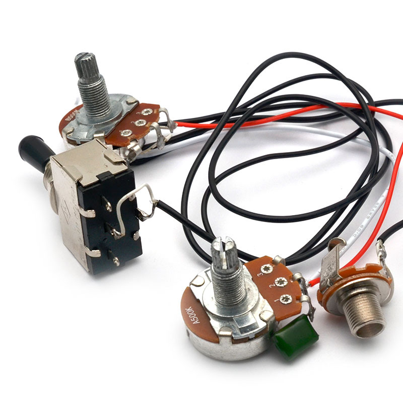 Electric Guitar Wiring Harness - Diy Electric Guitar Electronics recensione e prezzo