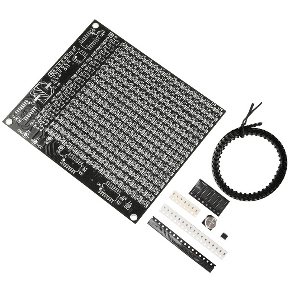 64/256 LED SMD Dot Matrix Adve - Diy Electronics Soldering Kit recensione e prezzo
